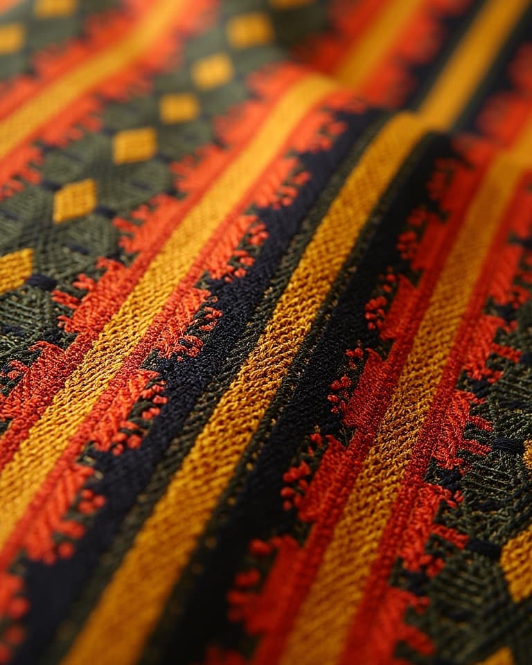 Kente Master Cloth — detail