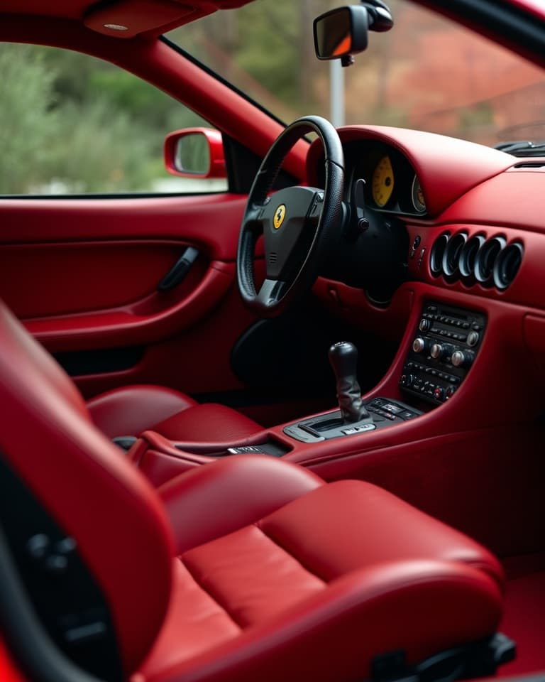 Ferrari 550 Maranello — interior