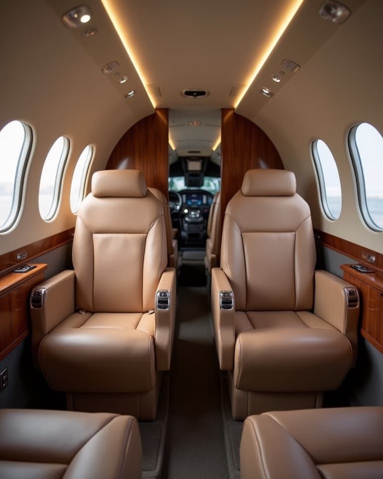 Pilatus PC-12 NGX — interior