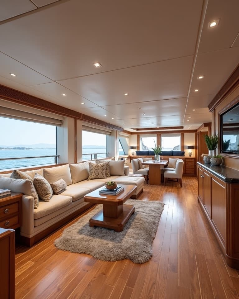 M/Y Quiet Standard — interior