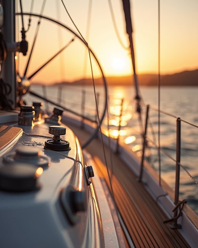 S/Y Harmattan — detail