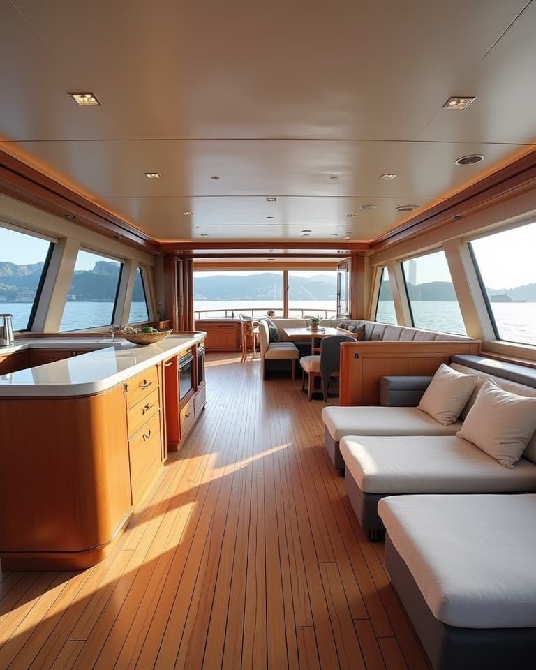 M/Y Accra Lights — interior