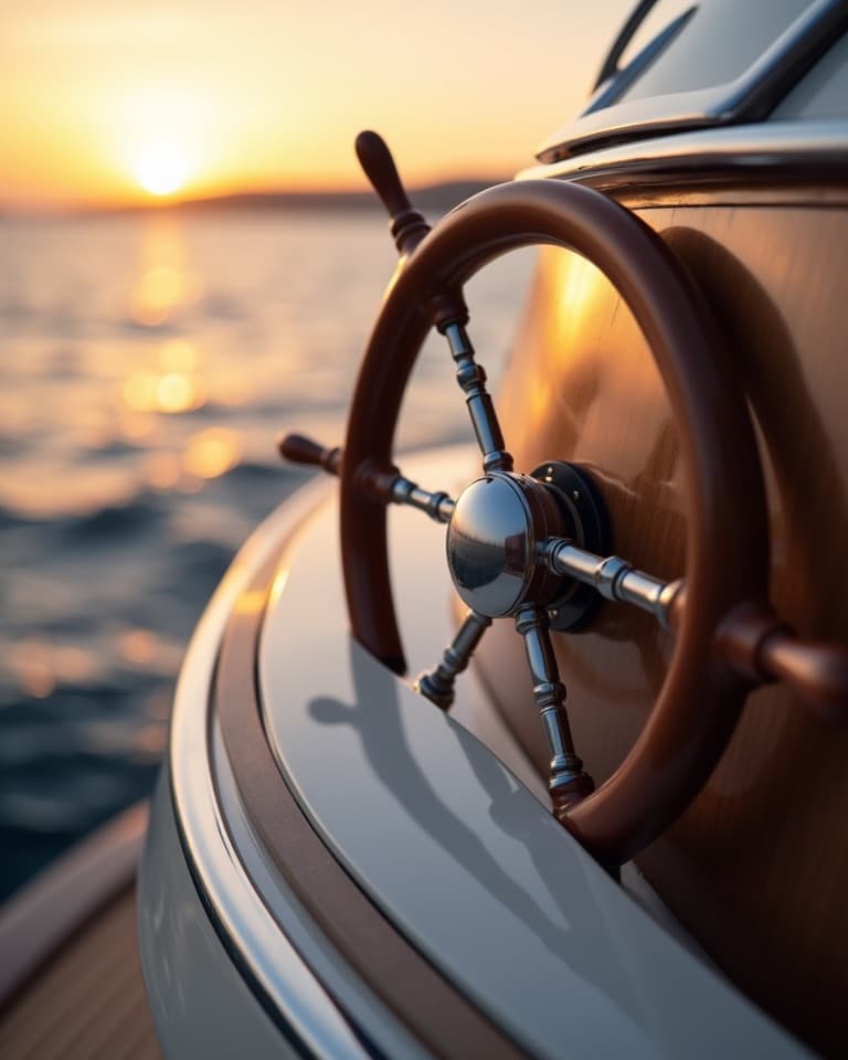 M/Y Accra Lights — detail